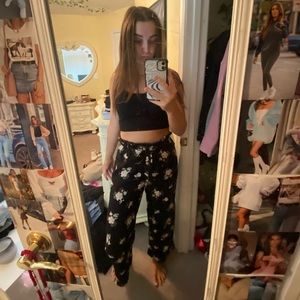 HOLLISTER FLORAL PALAZZO PANTS💐